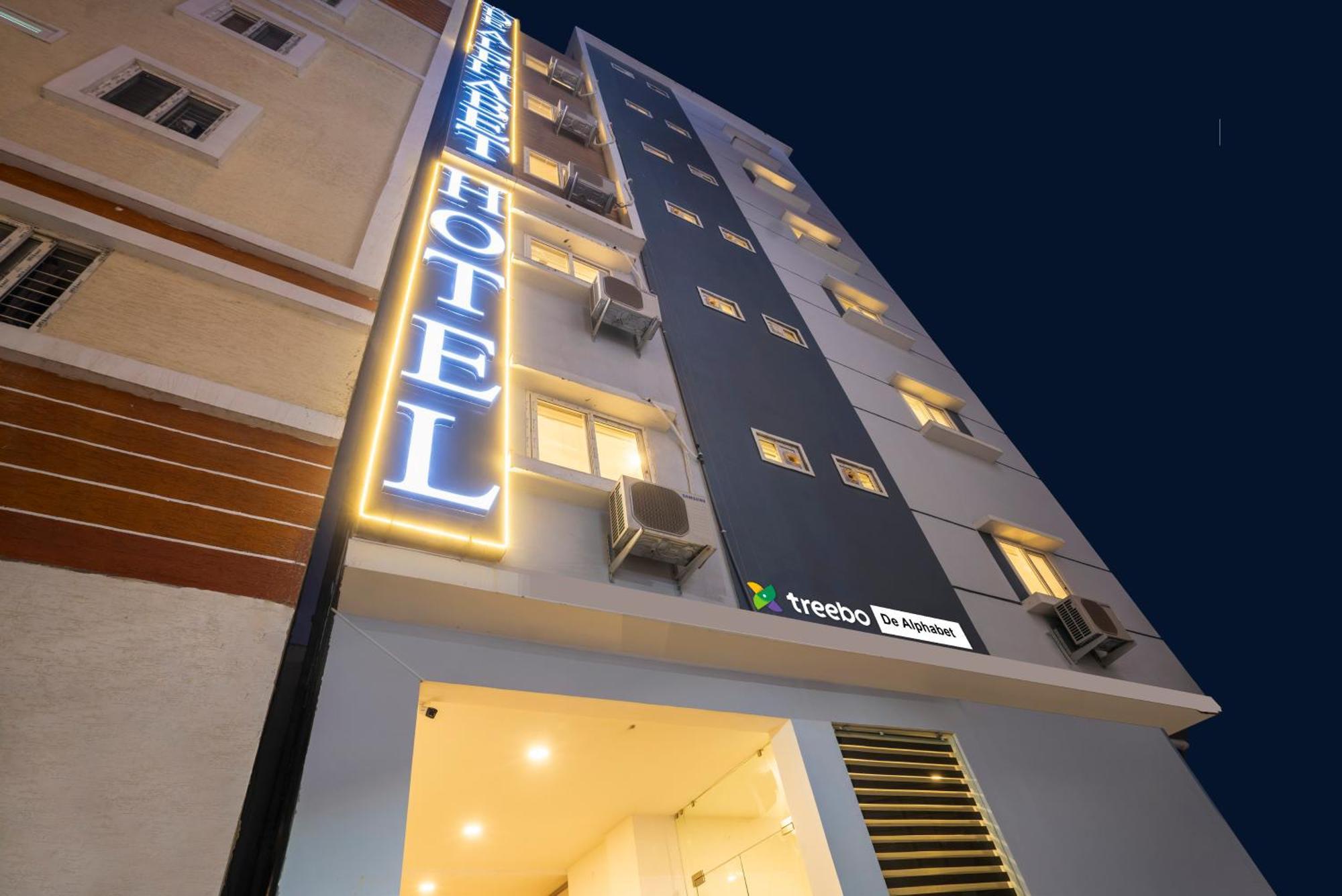 Treebo De Alphabet Gachibowli Hotel Haidarábád Kültér fotó